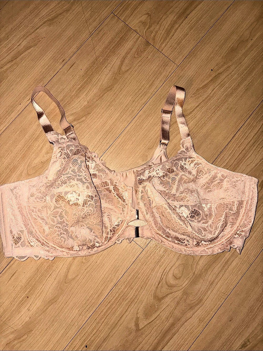 Déesse Lace Bra in Pink Size 480D
